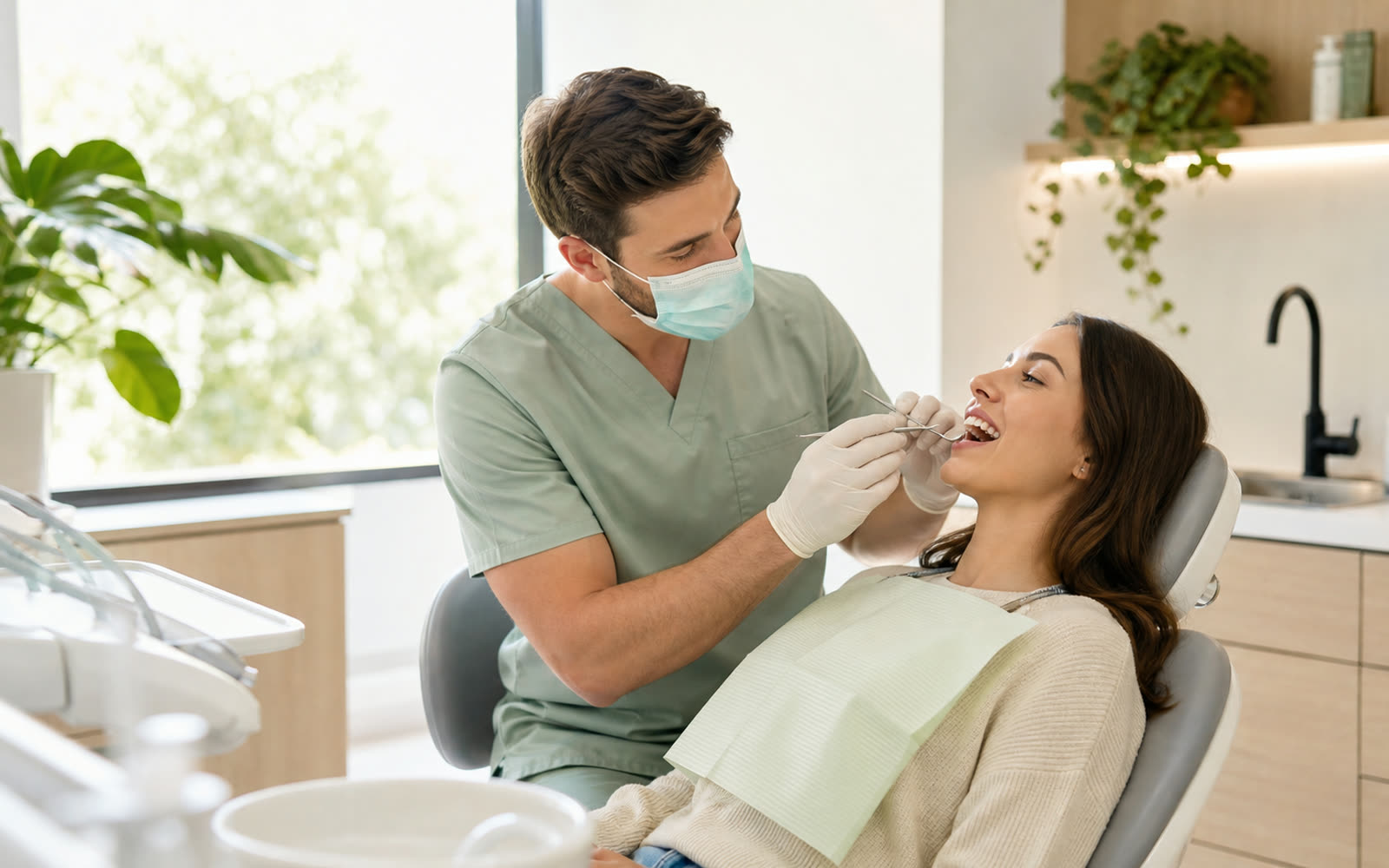 Tratamiento dental en curso
